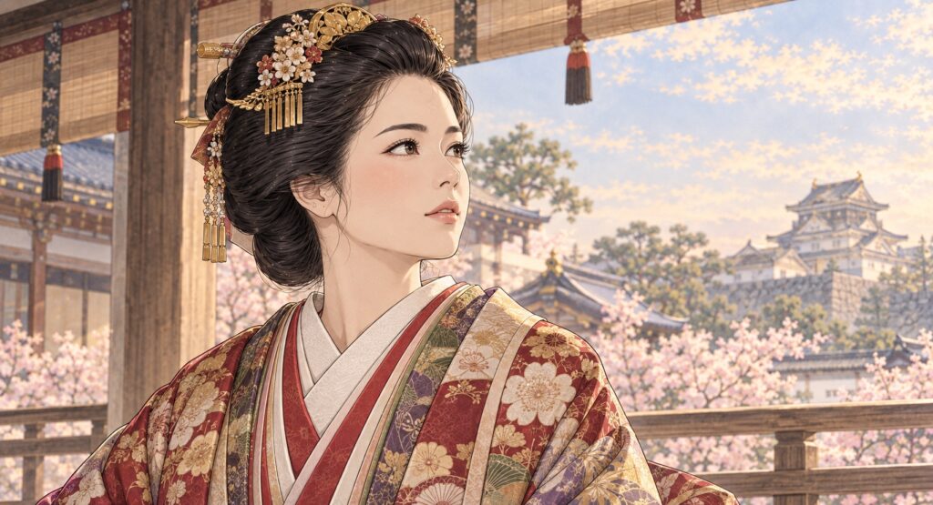 篤姫のイラスト