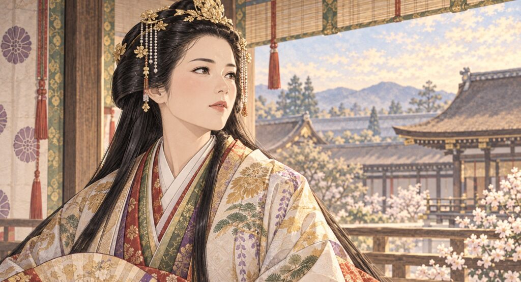 徳川和子のイラスト