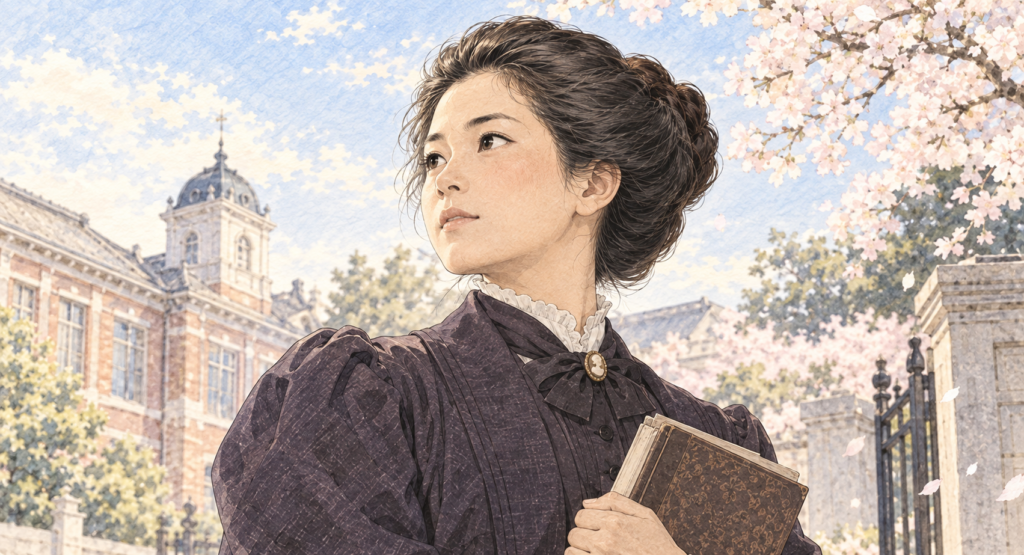 津田梅子はなぜ6歳でアメリカへ渡った？留学の理由と帰国後の苦悩のイメージ